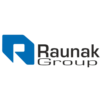 Raunak Group developer logo — Thane Kalyan township projects via Growvan Realty